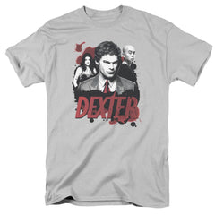 Dexter Bloody Trio Men's 18/1 Cotton Short-Sleeve T-Shirt