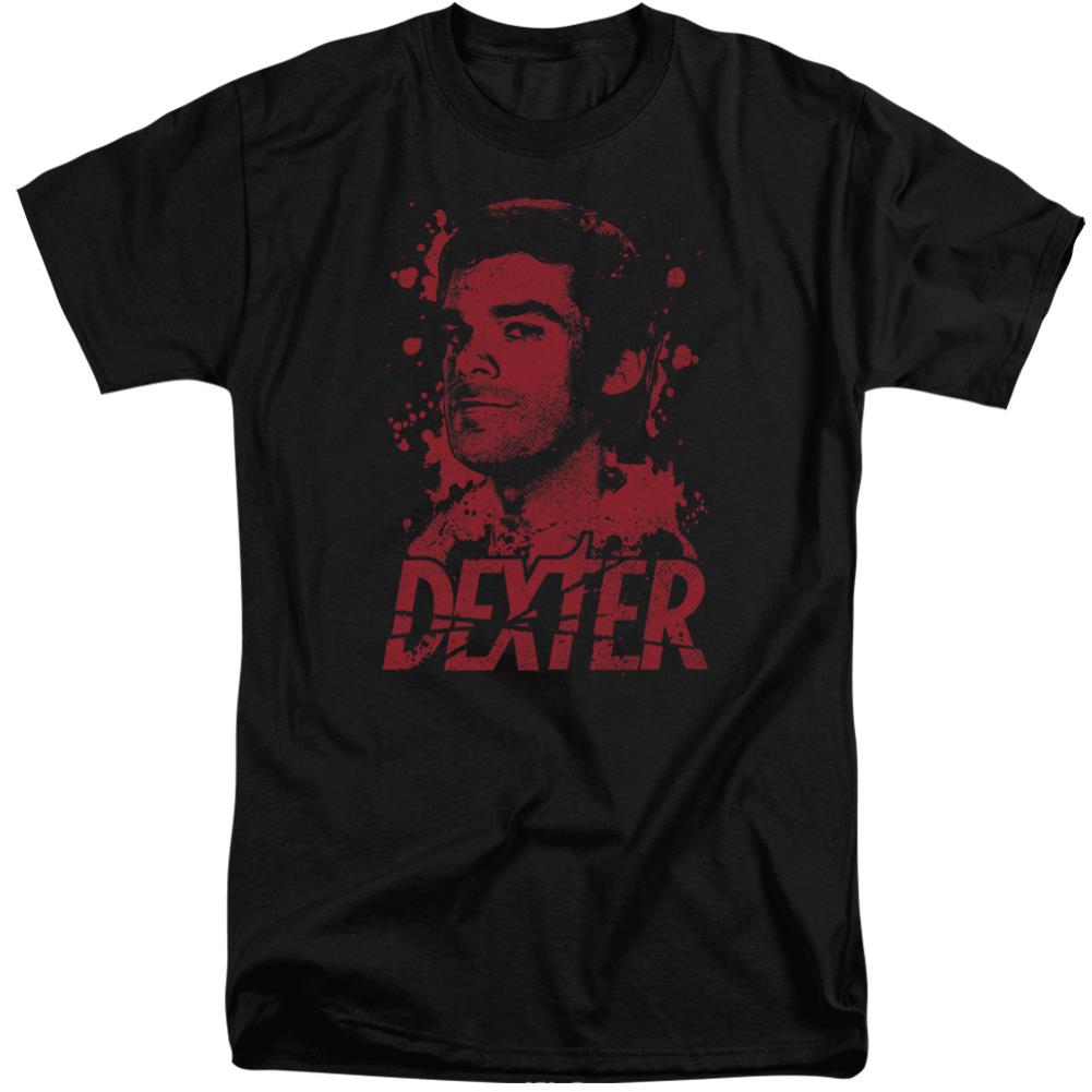 Dexter Born In Blood Men's 18/1 Tall Cotton Short-Sleeve T-Shirt