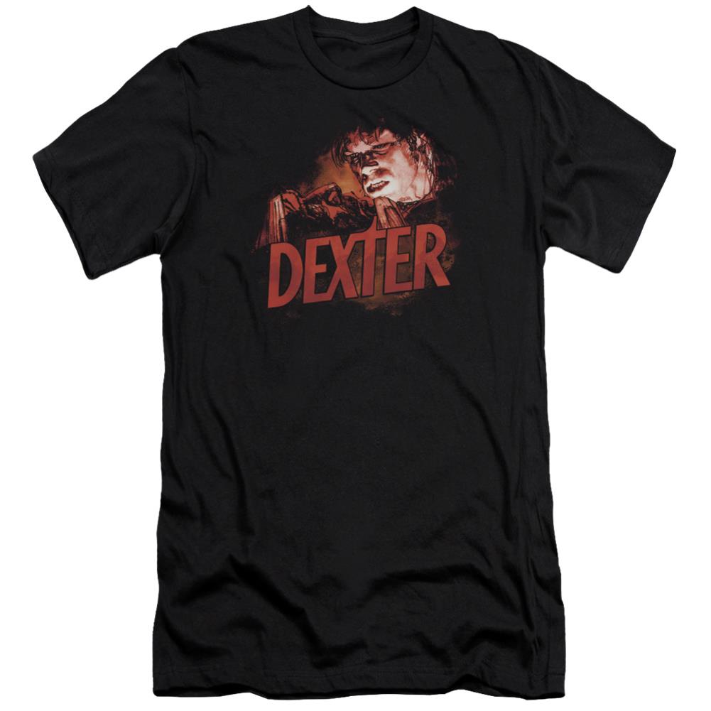 Dexter Drawing Men's Ultra-Soft 30/1 Cotton Slim Short-Sleeve T-Shirt