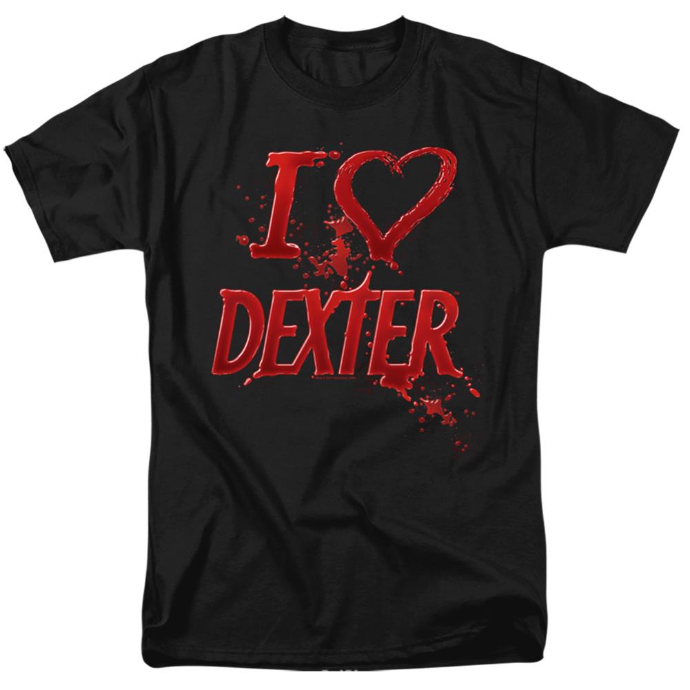 Dexter I Heart Dexter Men's 18/1 Cotton Short-Sleeve T-Shirt