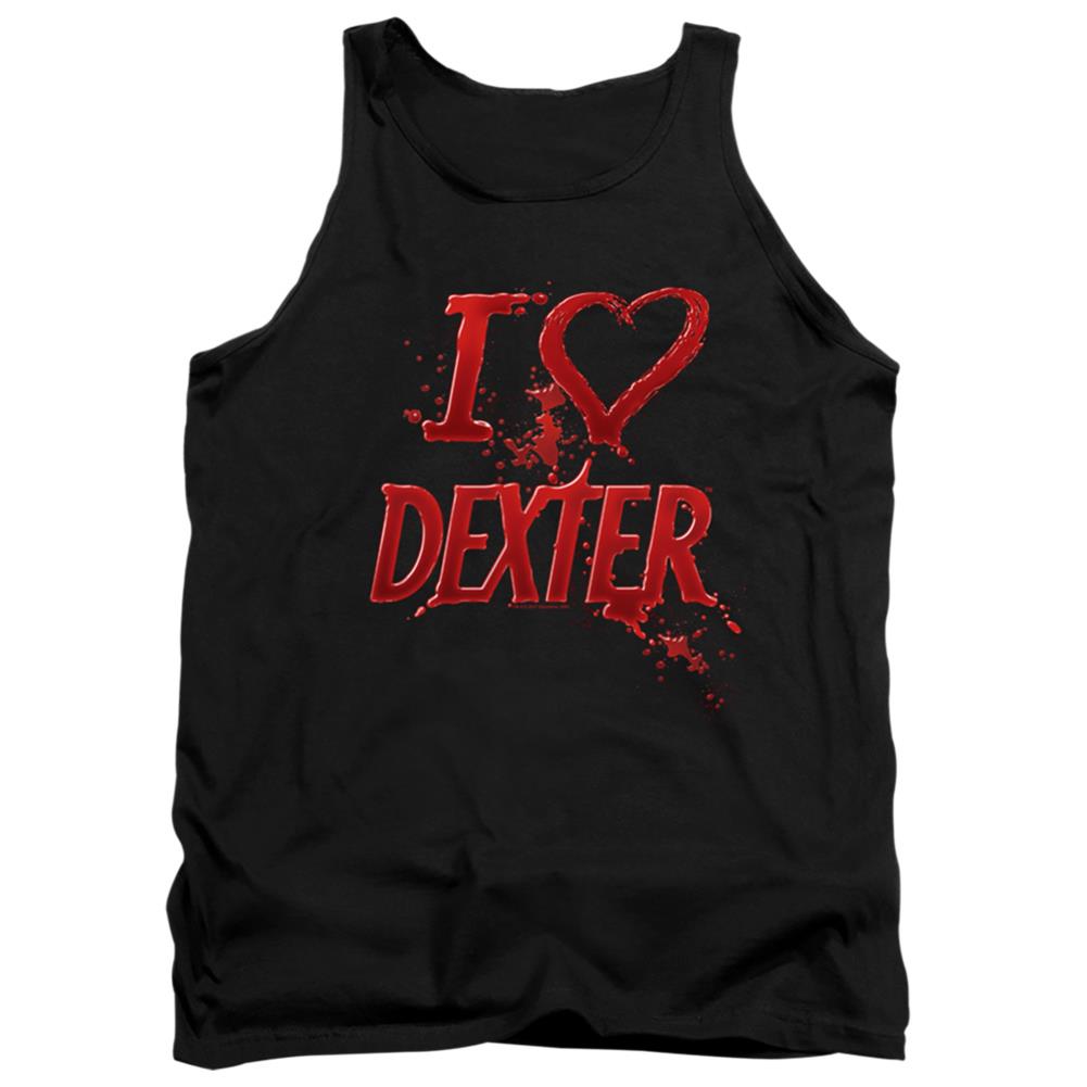 Dexter I Heart Dexter Men's 18/1 Cotton Tank Top