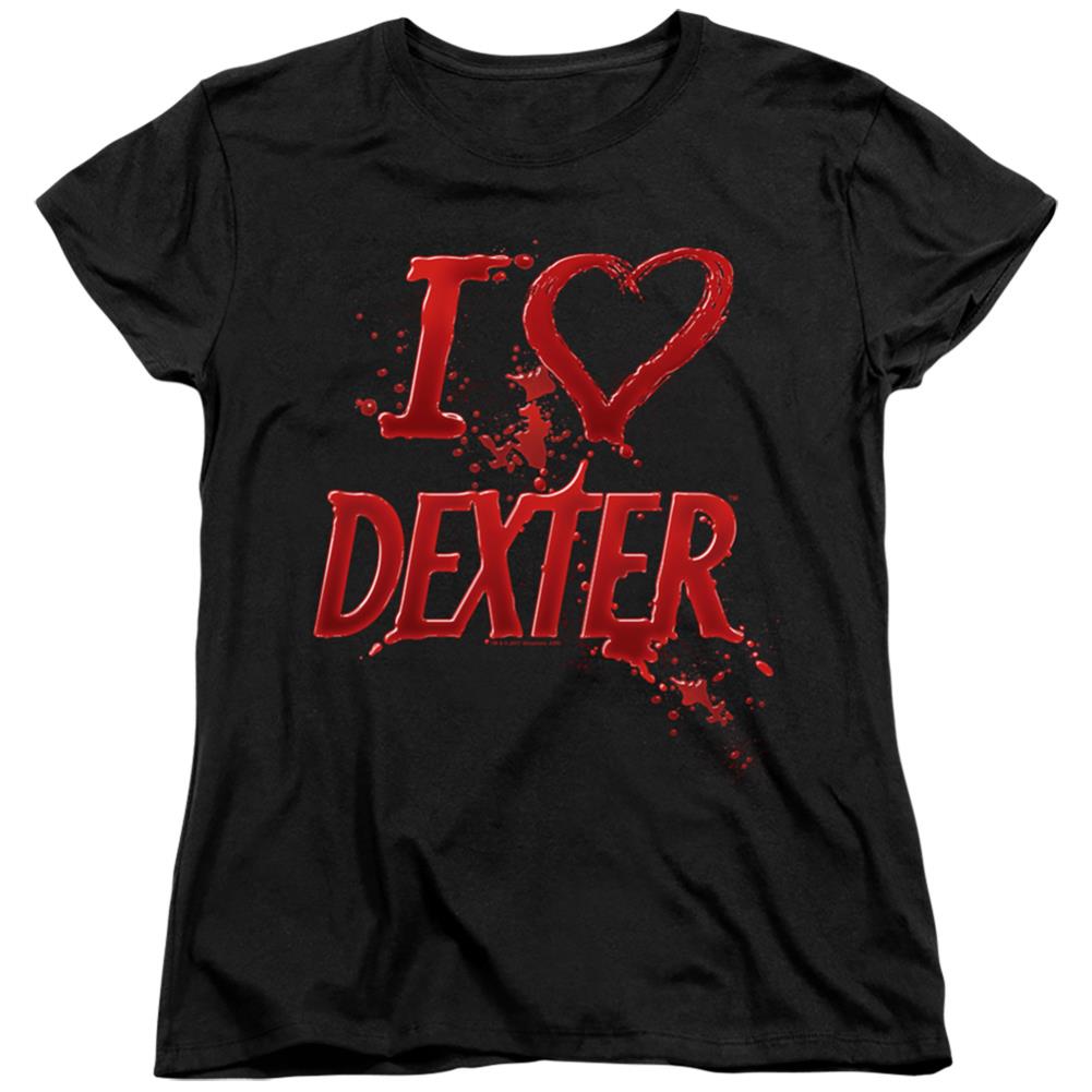 Dexter I Heart Dexter Women's 18/1 Cotton Short-Sleeve T-Shirt