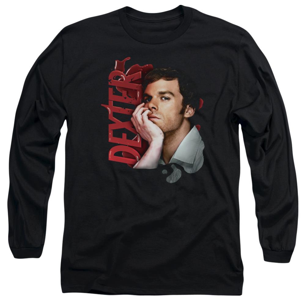 Dexter Layered Men's 18/1 Cotton Long-Sleeve T-Shirt