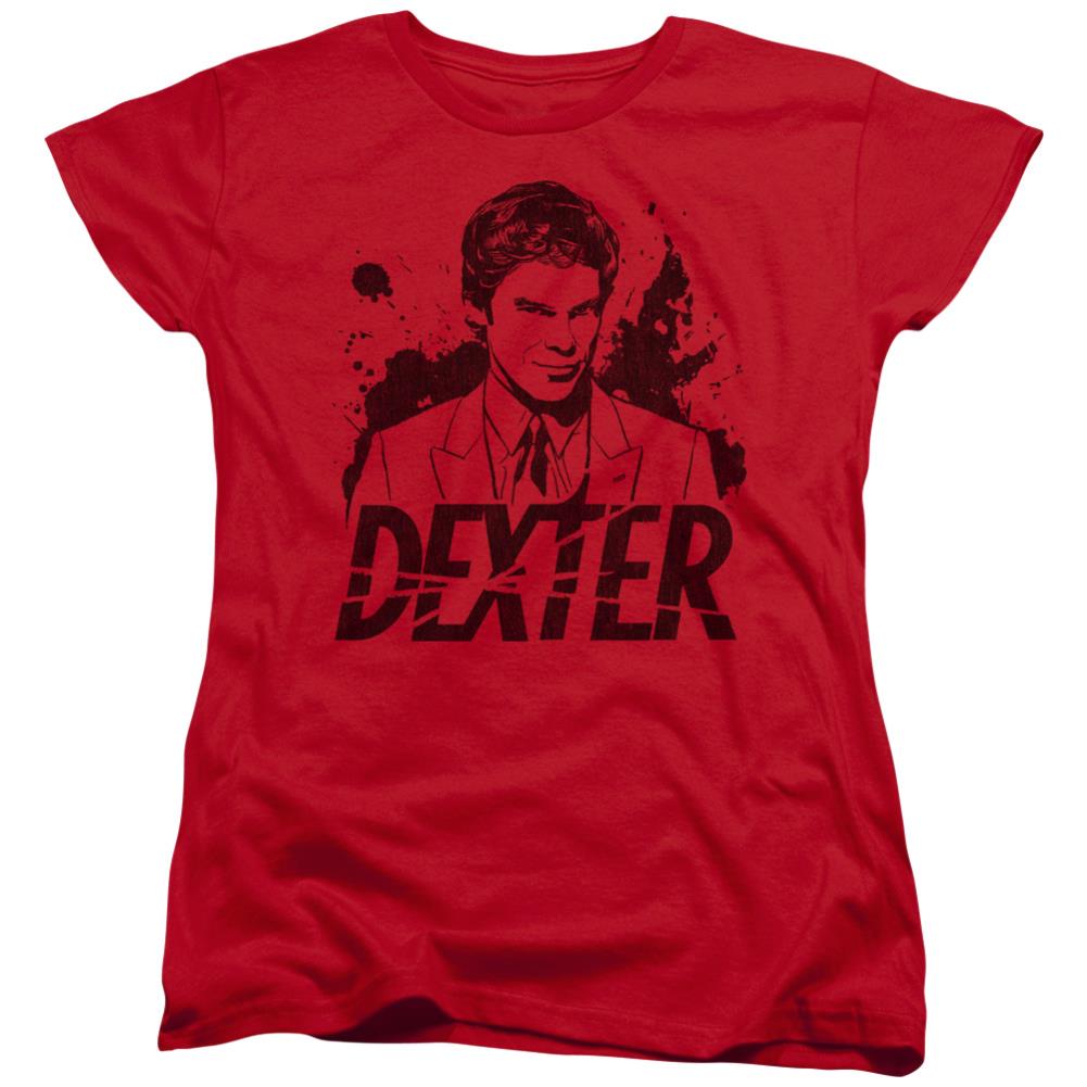Dexter Splatter Dex Women's 18/1 Cotton Short-Sleeve T-Shirt