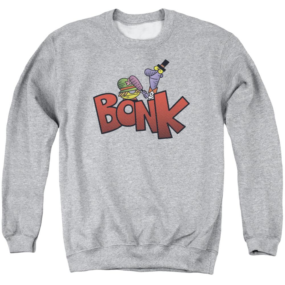 Dexter'S Laboratory Bonk Men's Crewneck 50 50 Poly Long-Sleeve T-Shirt