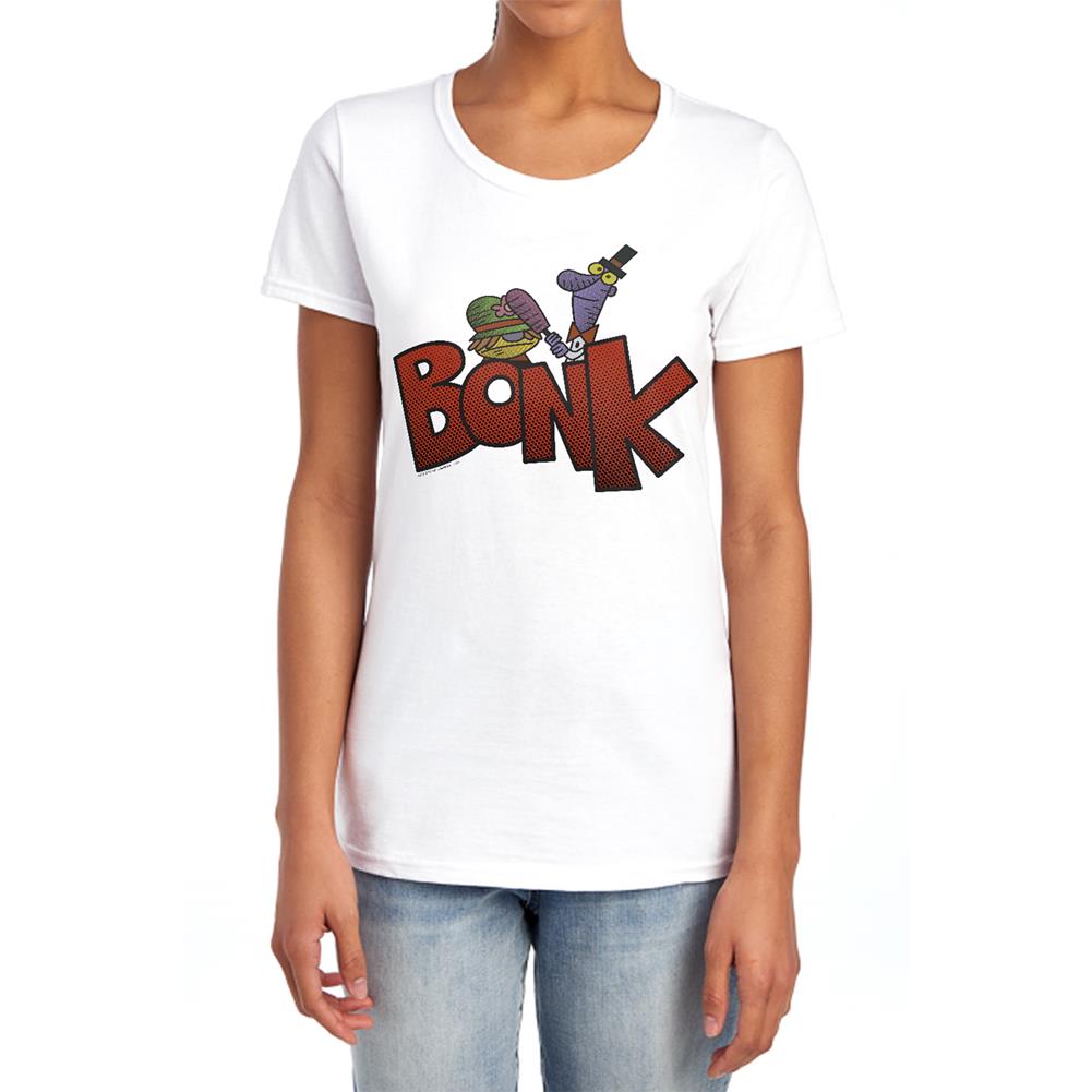 Dexter'S Laboratory Bonk Women's 18/1 Cotton Short-Sleeve T-Shirt