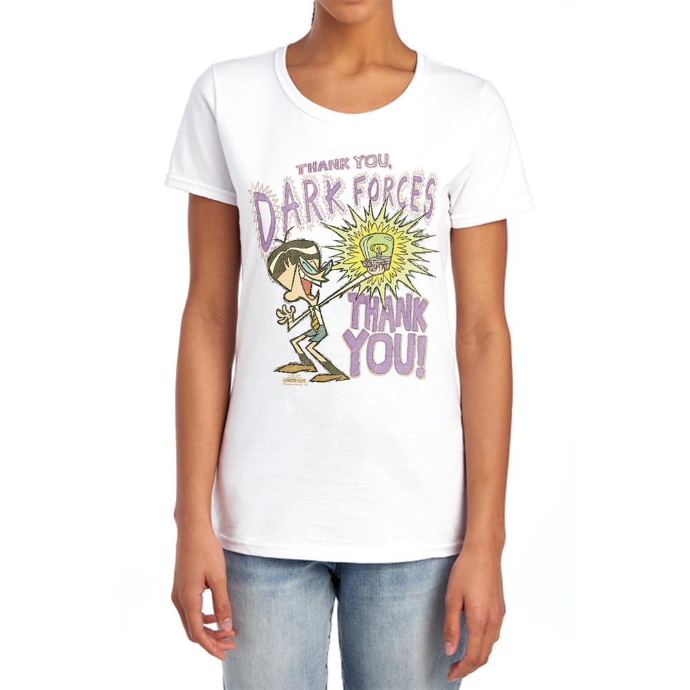 Dexter'S Laboratory Dark Forces Women's 18/1 Cotton Short-Sleeve T-Shirt