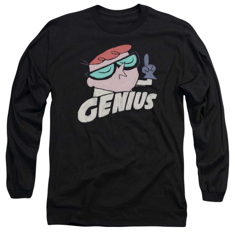 Dexter'S Laboratory Genius Men's 18/1 Cotton Long-Sleeve T-Shirt