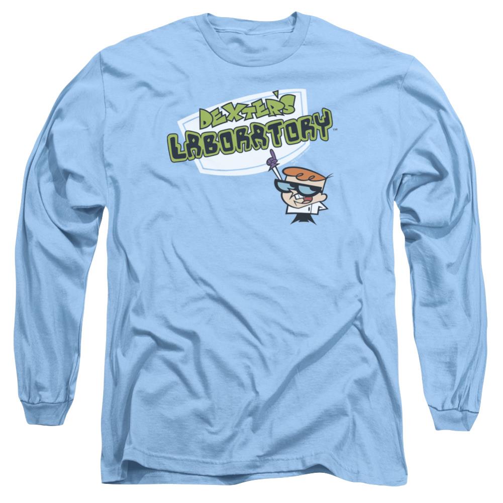 Dexter'S Laboratory Logo Men's 18/1 Cotton Long-Sleeve T-Shirt