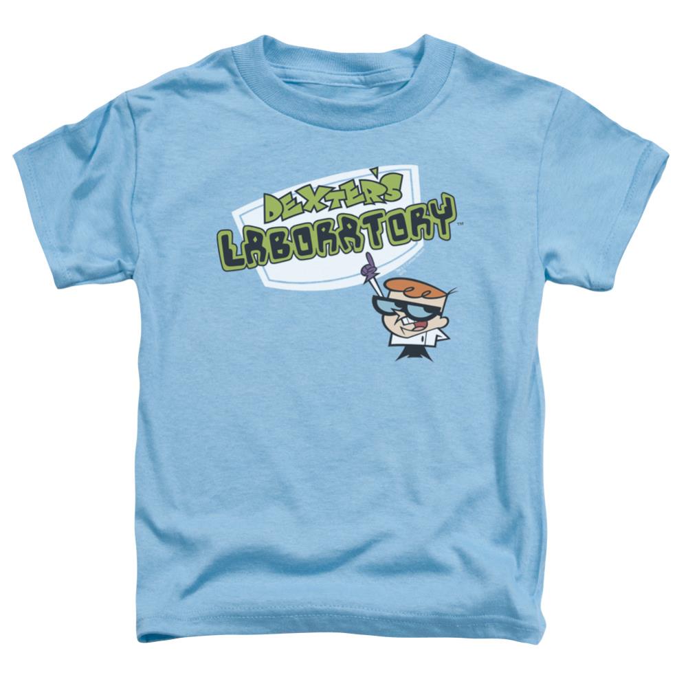 Dexter'S Laboratory Logo Toddler 18/1 Cotton Short-Sleeve T-Shirt