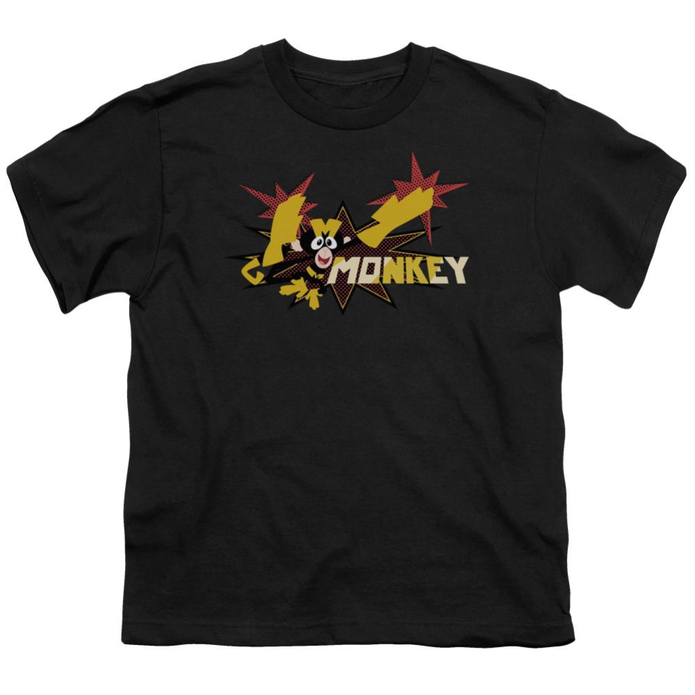 Dexter'S Laboratory Monkey Youth 18/1 100% Cotton Short-Sleeve T-Shirt