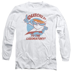 Dexter'S Laboratory Quickly Men's 18/1 Cotton Long-Sleeve T-Shirt