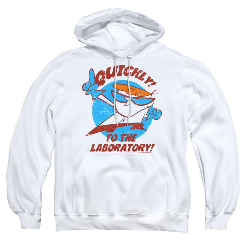 Dexter'S Laboratory Quickly Men's Pull-Over 75 25 Poly Hoodie