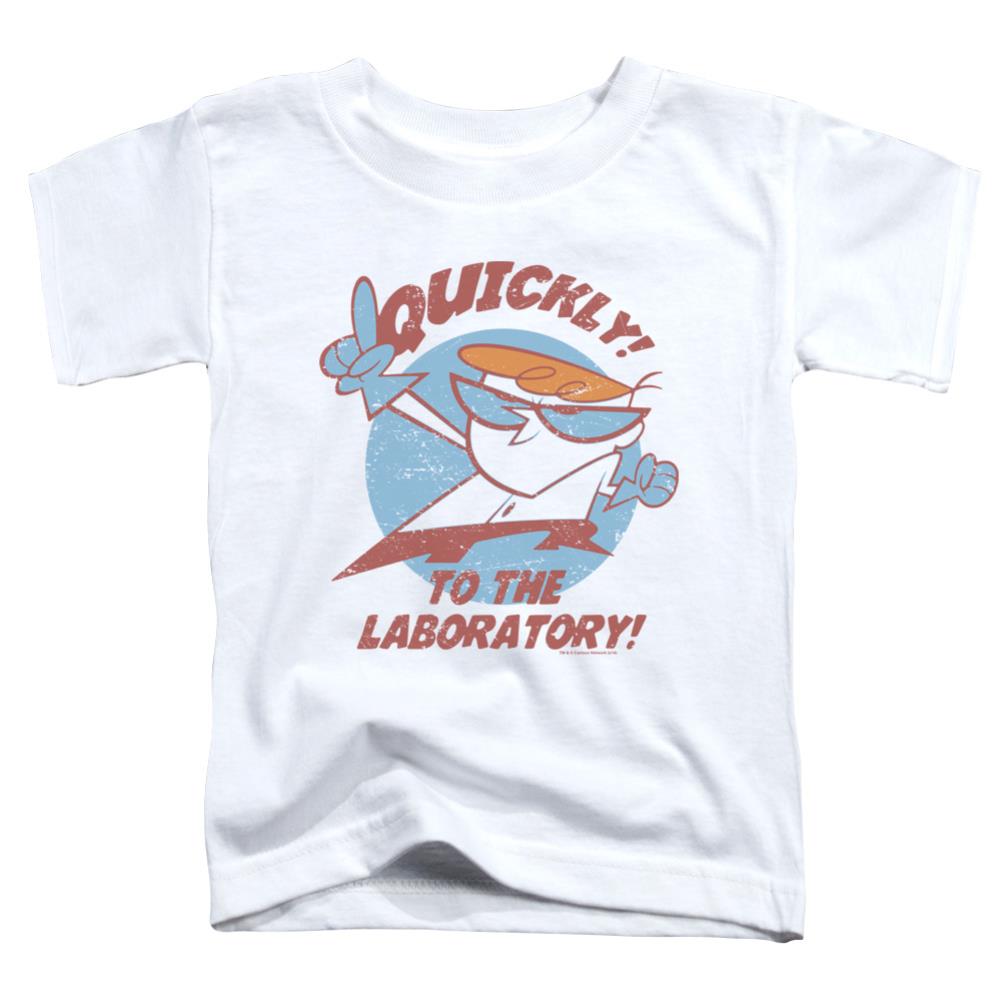 Dexter'S Laboratory Quickly Toddler 18/1 Cotton Short-Sleeve T-Shirt