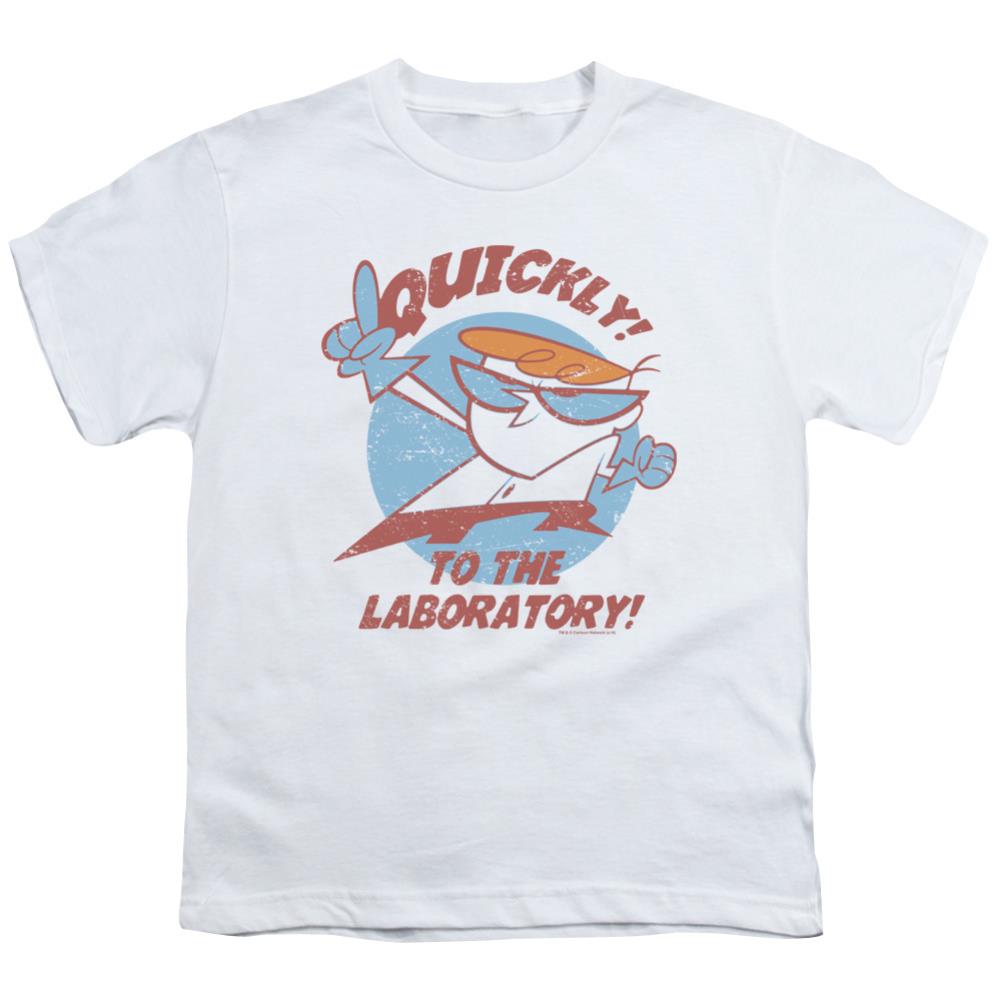 Dexter'S Laboratory Quickly Youth 18/1 100% Cotton Short-Sleeve T-Shirt