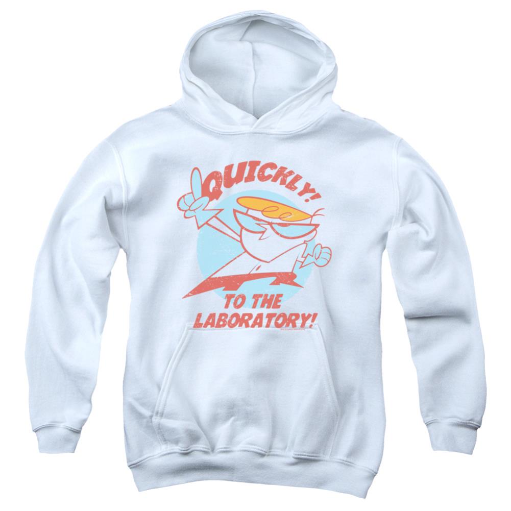 Dexter'S Laboratory Quickly Youth Cotton Poly Pull-Over Hoodie