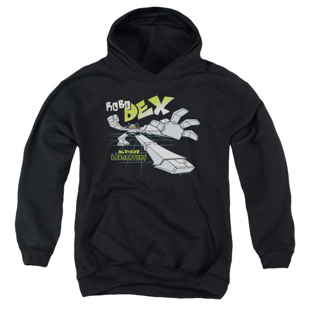 Dexter'S Laboratory Robo Dex Youth Cotton Poly Pull-Over Hoodie