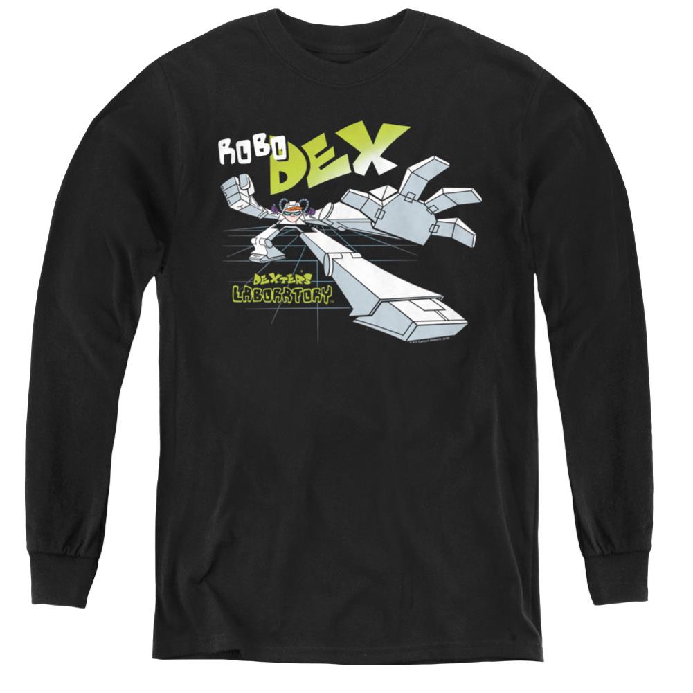 Dexter'S Laboratory Robo Dex Youth Long-Sleeve T-Shirt