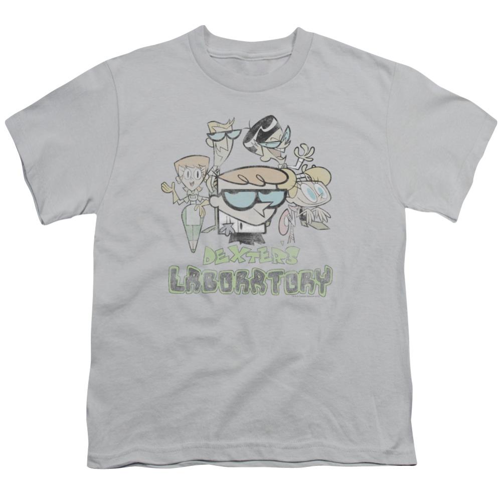 Dexter'S Laboratory Vintage Cast Youth 18/1 100% Cotton Short-Sleeve T-Shirt