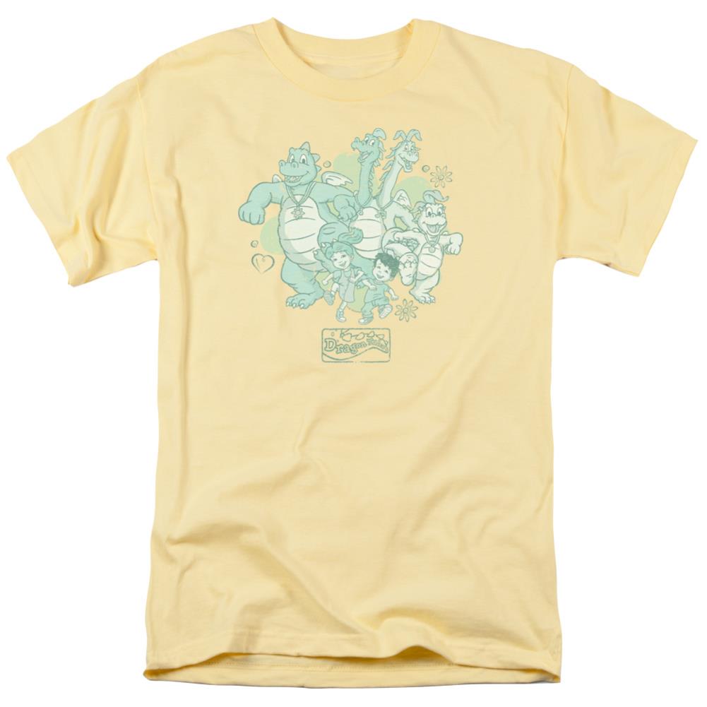 Dragon Tales Group Celebration Men's 18/1 Cotton Short-Sleeve T-Shirt