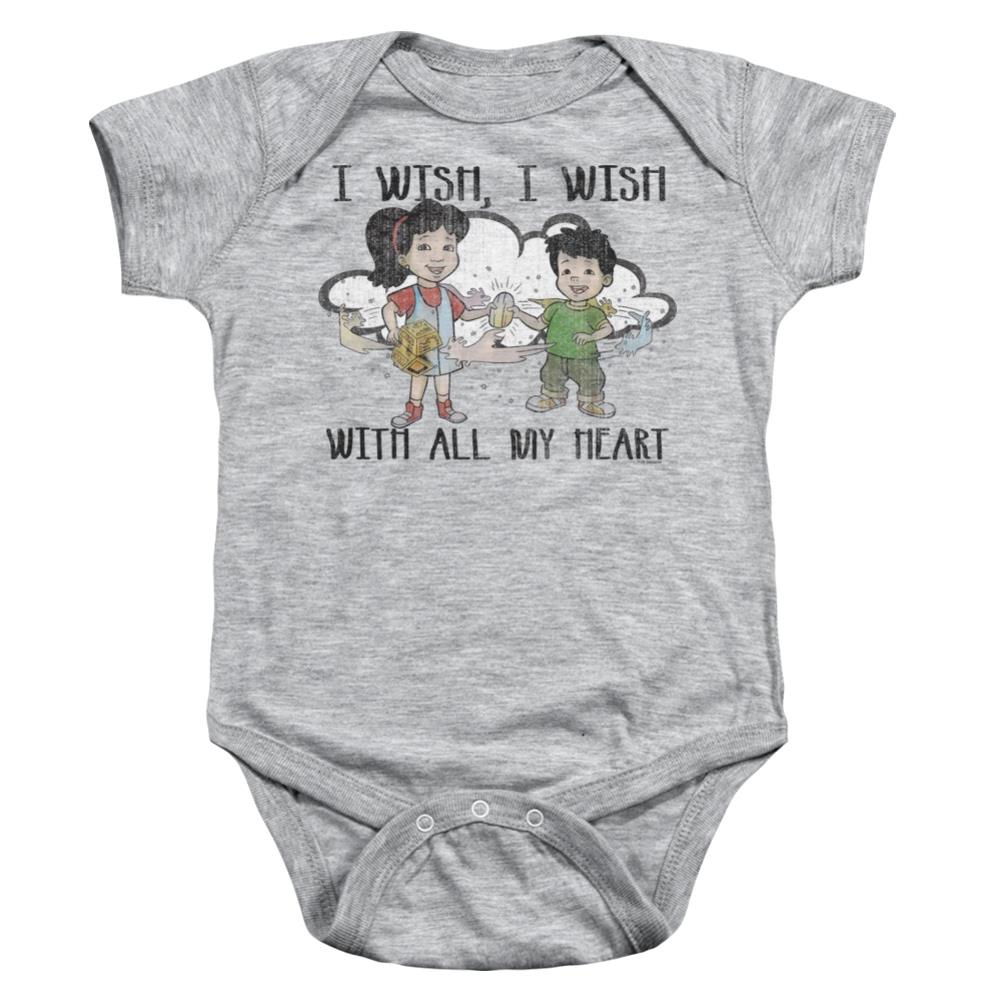 Dragon Tales I Wish With All My Heart Infant's Cotton SS Snapsuit