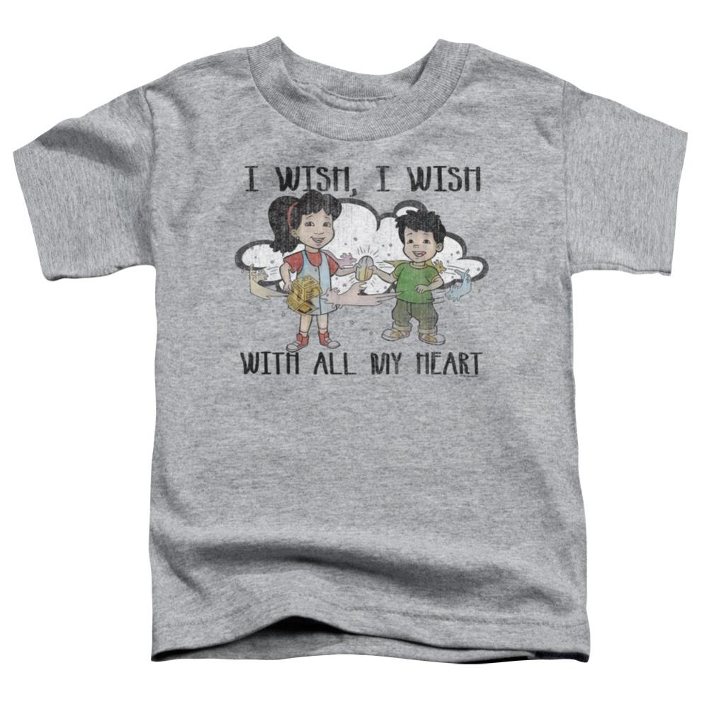 Dragon Tales I Wish With All My Heart Toddler 18/1 Cotton Short-Sleeve T-Shirt
