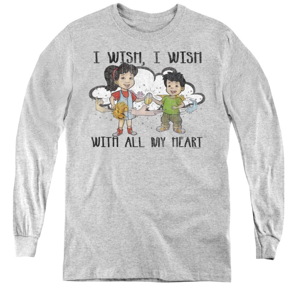 Dragon Tales I Wish With All My Heart Youth Long-Sleeve T-Shirt