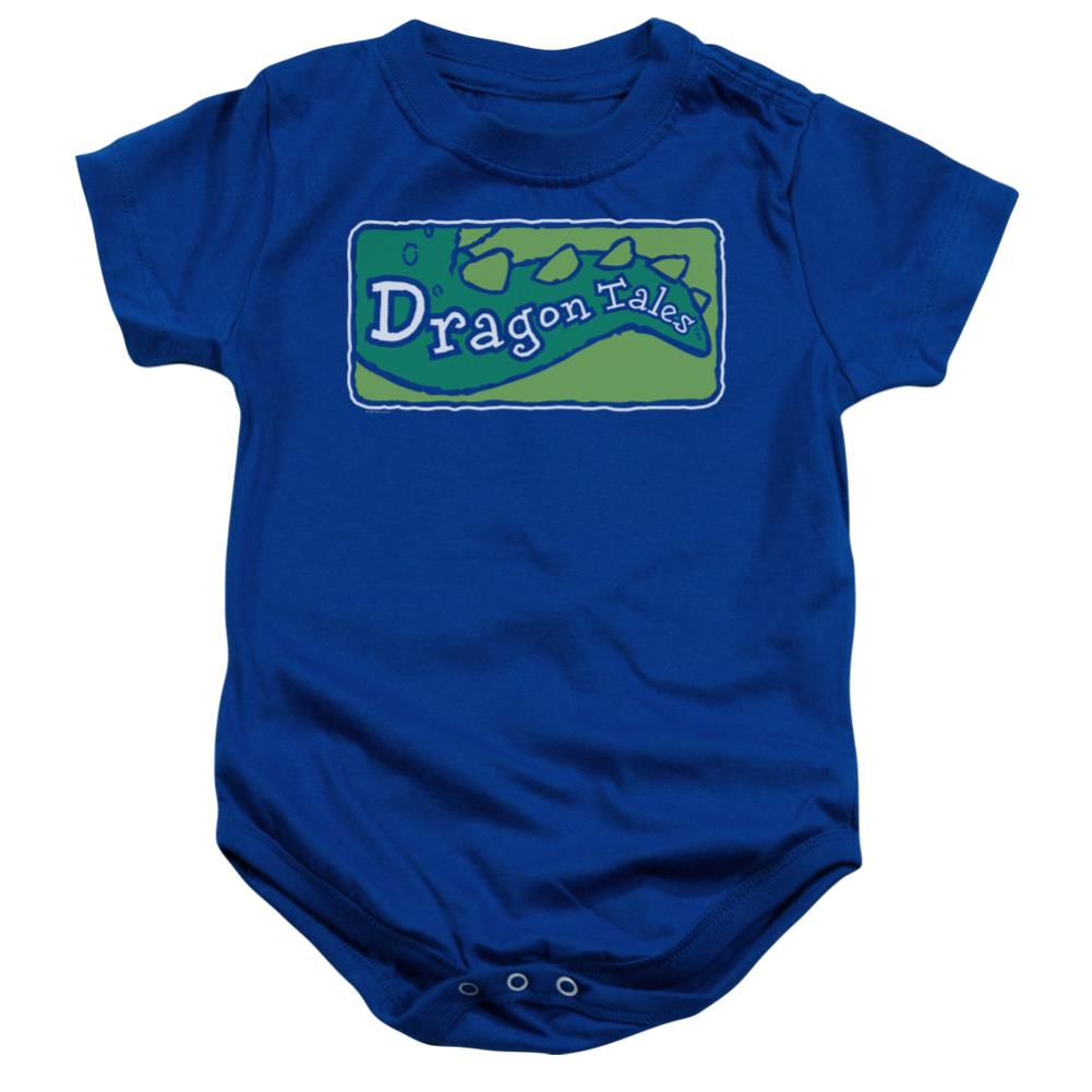 Dragon Tales Logo Clean Infant's Cotton SS Snapsuit