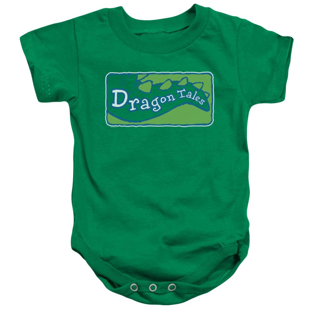 Dragon Tales Logo Clean Infant's Cotton SS Snapsuit