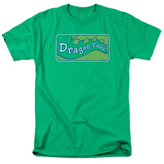 Dragon Tales Logo Clean Men's 18/1 Cotton Short-Sleeve T-Shirt