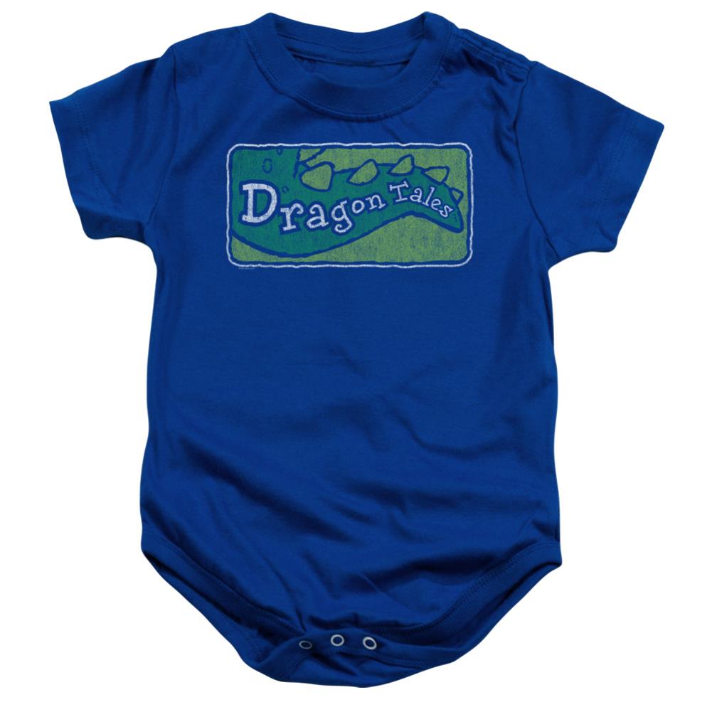 Dragon Tales Logo Distressed Infant's Cotton SS Snapsuit
