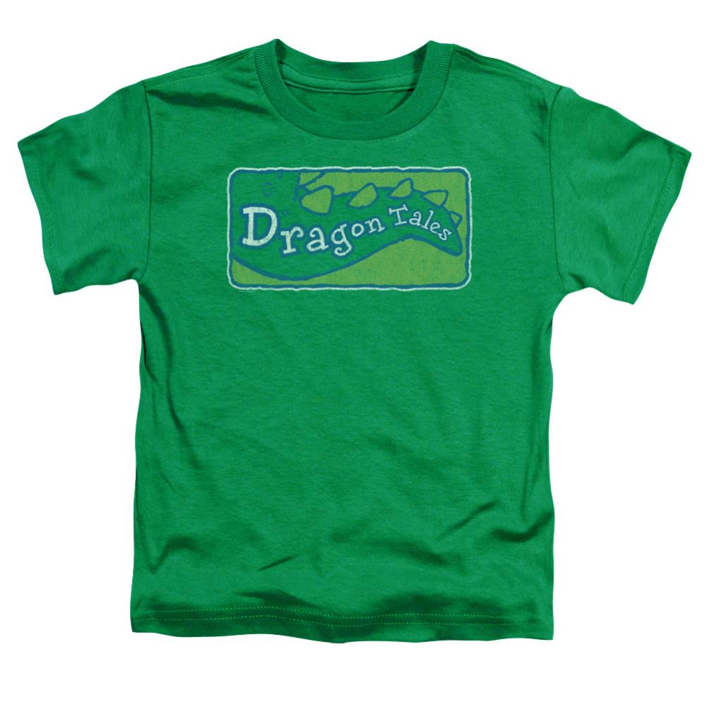Dragon Tales Logo Distressed Toddler 18/1 Cotton Short-Sleeve T-Shirt