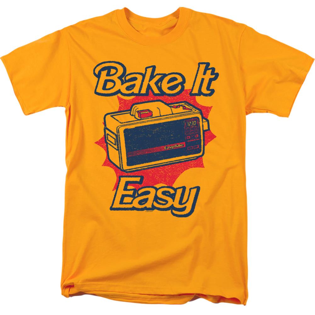 Easy Bake Oven Bake It Easy Men's 18/1 Cotton Short-Sleeve T-Shirt