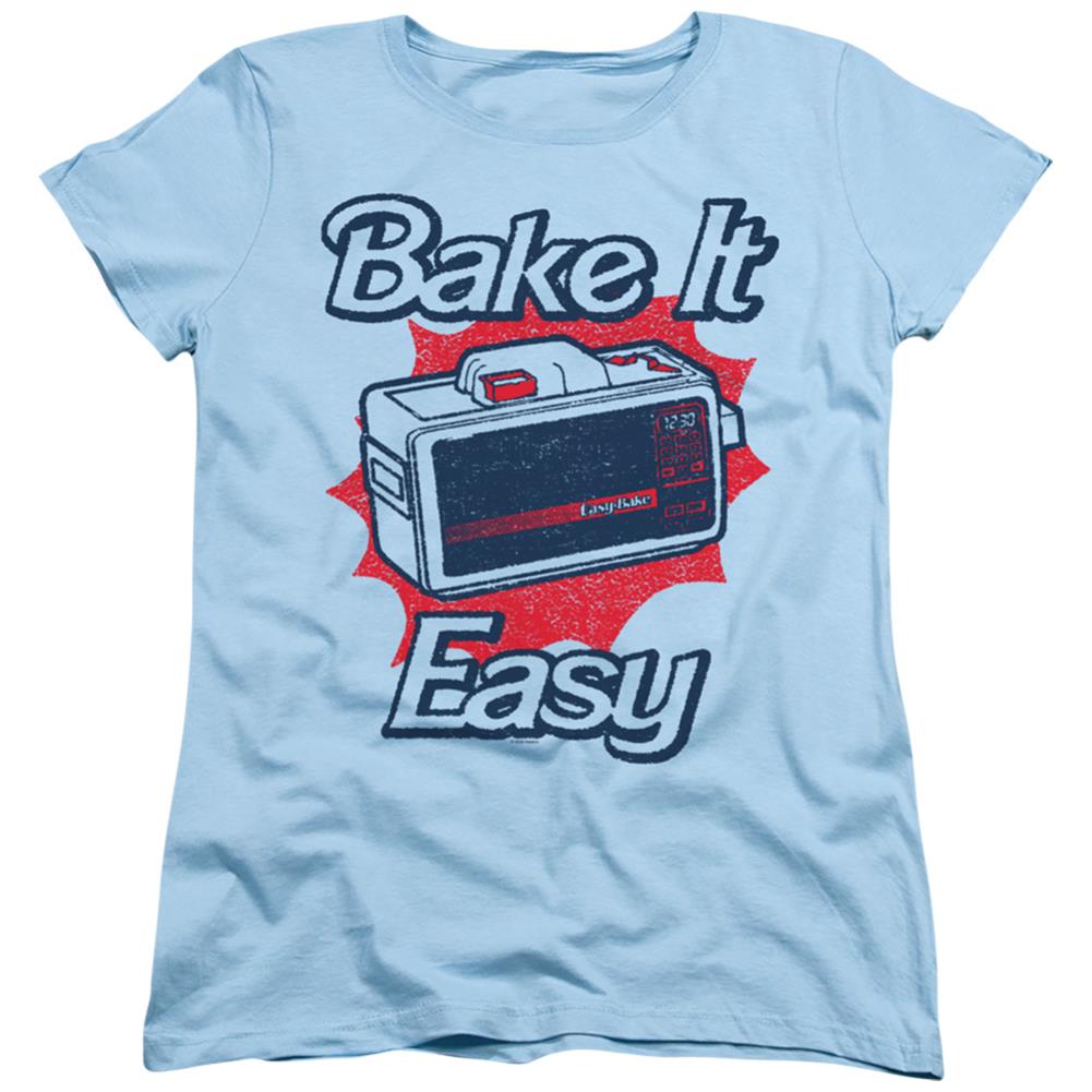 Easy Bake Oven Bake It Easy Women's 18/1 Cotton Short-Sleeve T-Shirt
