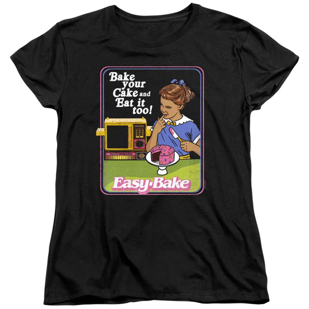 Easy Bake Oven Bake Your Cake Women's 18/1 Cotton Short-Sleeve T-Shirt