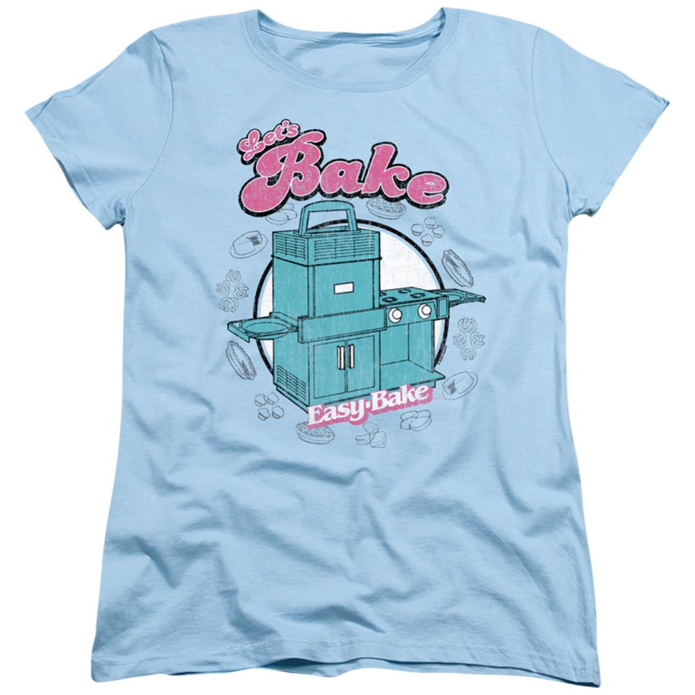 Easy Bake Oven Lets Bake Women's 18/1 Cotton Short-Sleeve T-Shirt