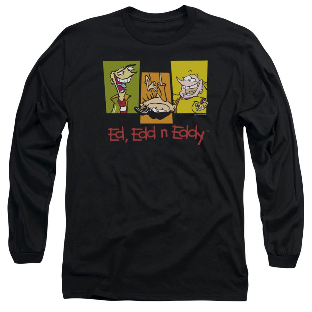Ed Edd N Eddy 3 Eds Men's 18/1 Cotton Long-Sleeve T-Shirt