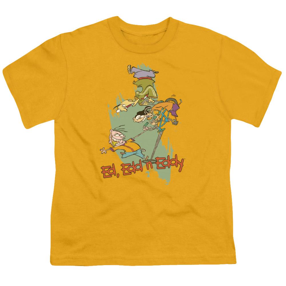 Ed Edd N Eddy Free Fall Youth 18/1 100% Cotton Short-Sleeve T-Shirt
