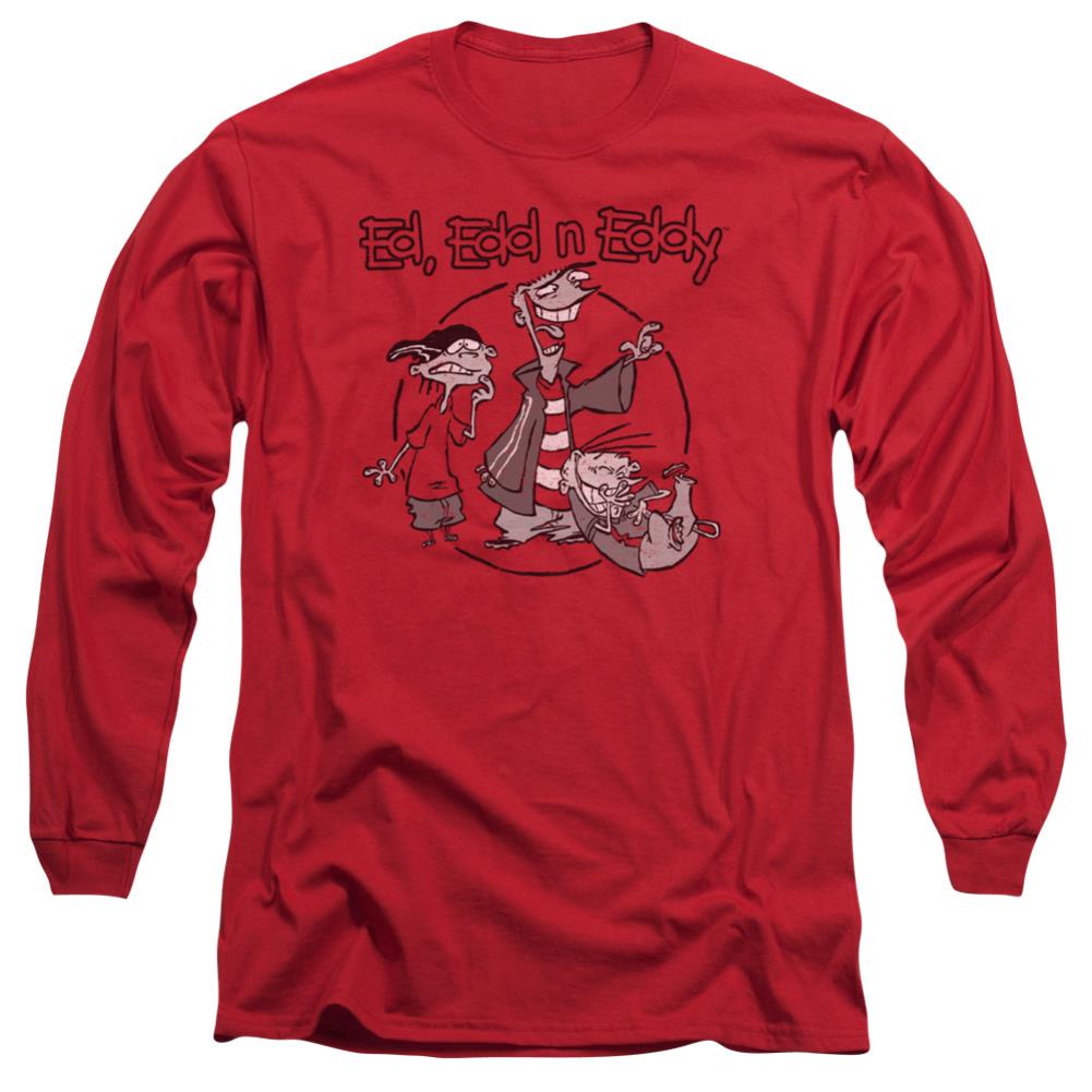 Ed Edd N Eddy Gang Men's 18/1 Cotton Long-Sleeve T-Shirt