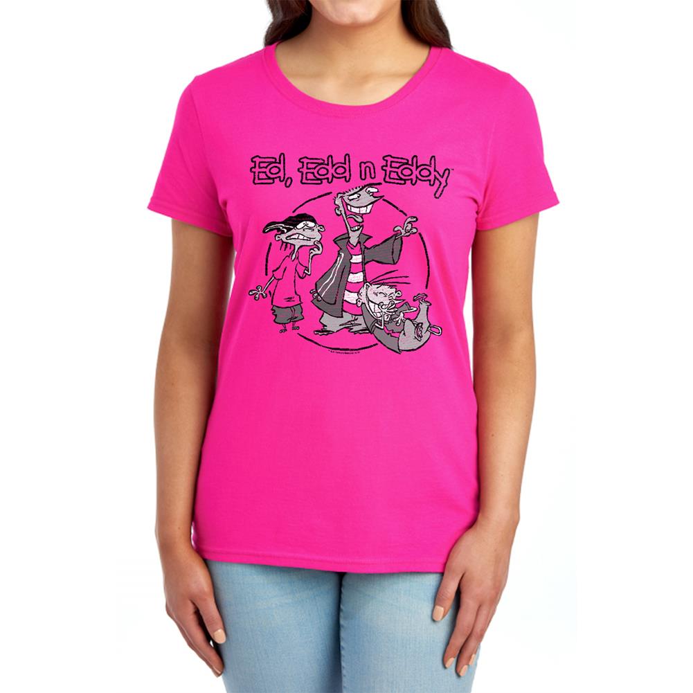 Ed Edd N Eddy Gang Women's 18/1 Cotton Short-Sleeve T-Shirt