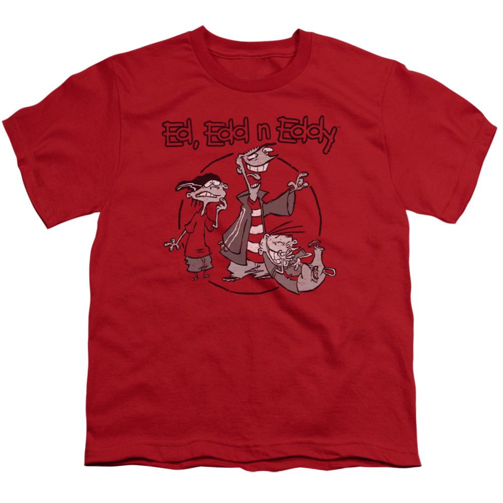 Ed Edd N Eddy Gang Youth 18/1 100% Cotton Short-Sleeve T-Shirt
