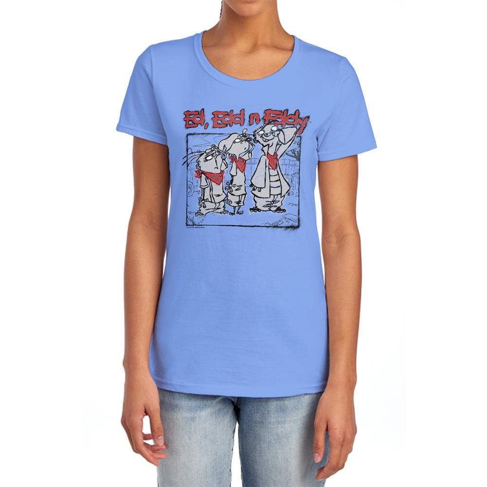 Ed Edd N Eddy Stand By Me Women's 18/1 Cotton Short-Sleeve T-Shirt