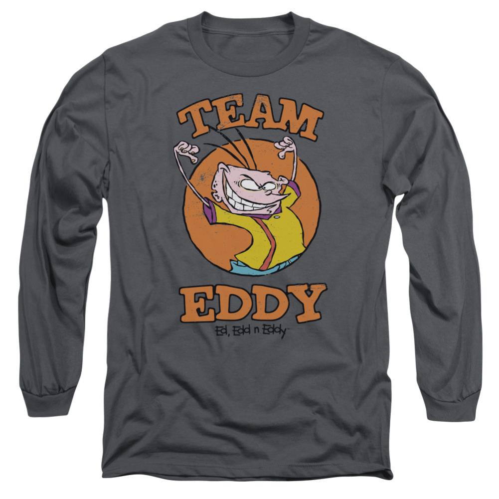 Ed Edd N Eddy Team Eddy Men's 18/1 Cotton Long-Sleeve T-Shirt