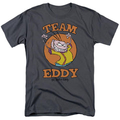 Ed Edd N Eddy Team Eddy Men's 18/1 Cotton Short-Sleeve T-Shirt