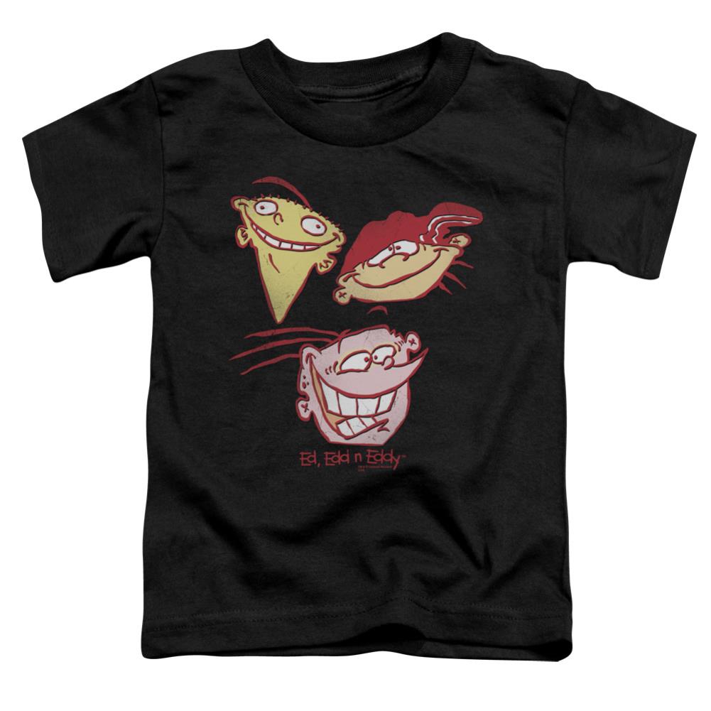 Ed Edd N Eddy Three Heads Toddler 18/1 Cotton Short-Sleeve T-Shirt