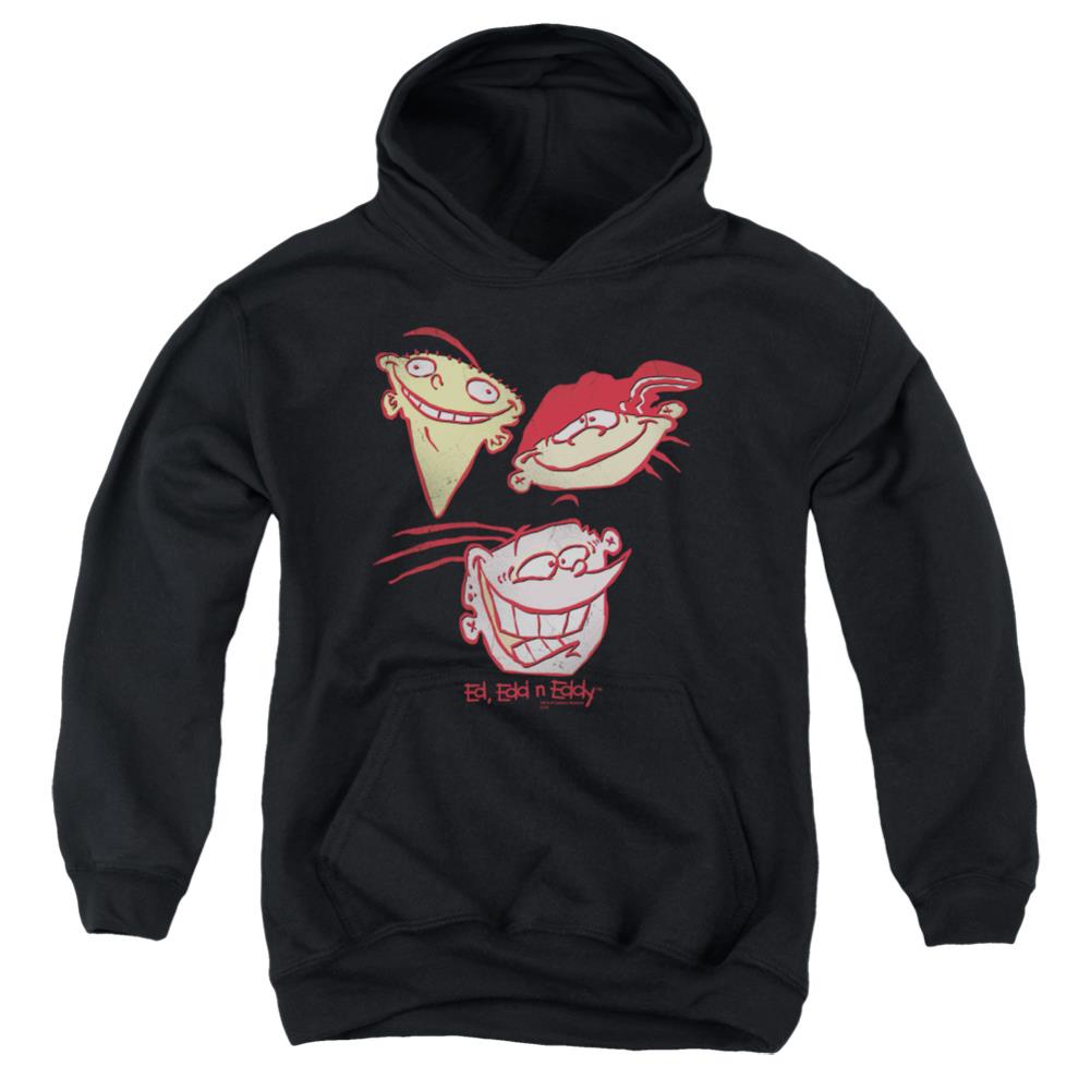 Ed Edd N Eddy Three Heads Youth Cotton Poly Pull-Over Hoodie
