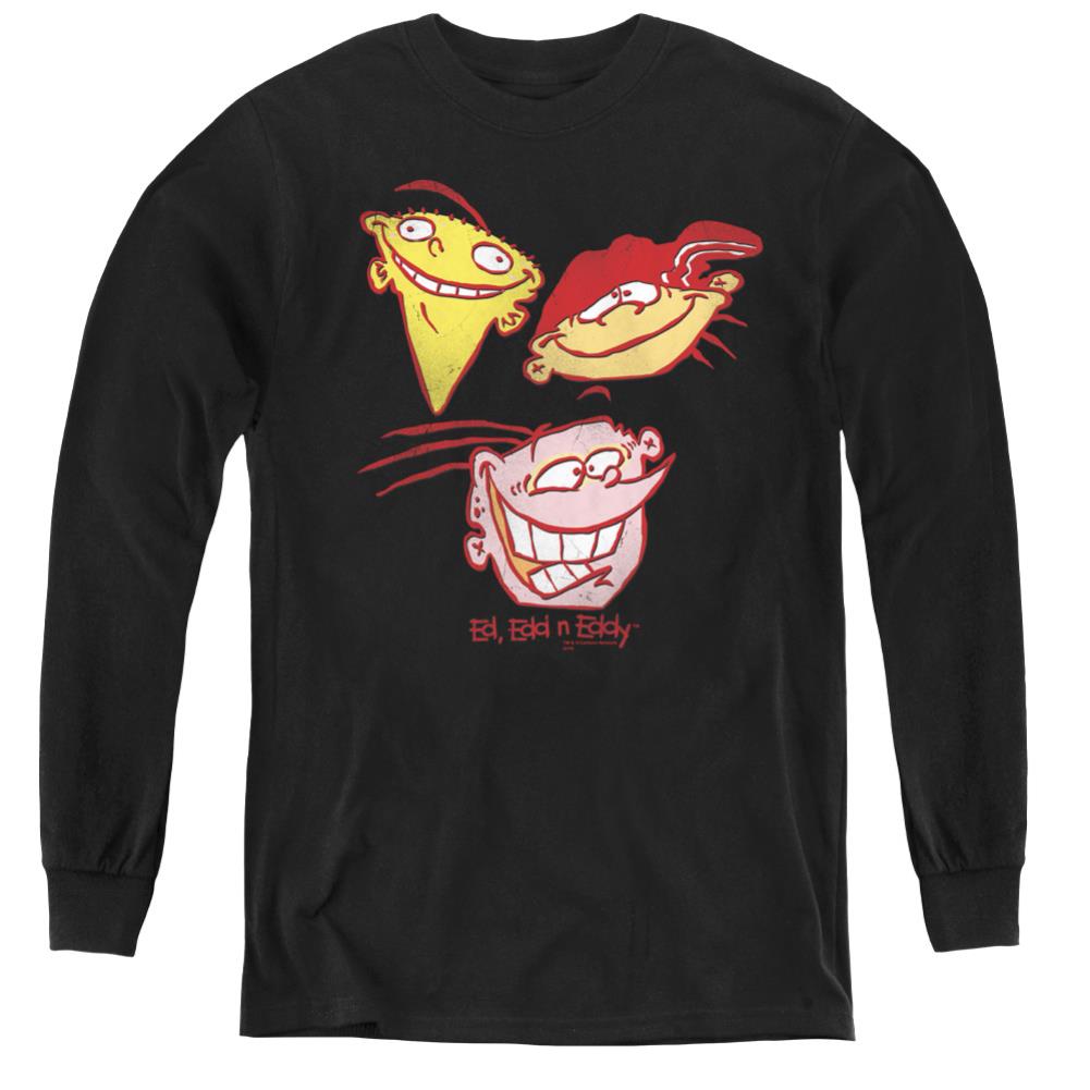 Ed Edd N Eddy Three Heads Youth Long-Sleeve T-Shirt