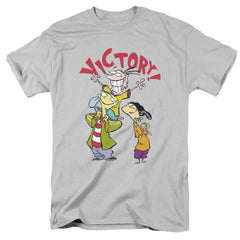 Ed Edd N Eddy Victory Men's 18/1 Cotton Short-Sleeve T-Shirt