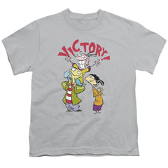 Ed Edd N Eddy Victory Youth 18/1 100% Cotton Short-Sleeve T-Shirt