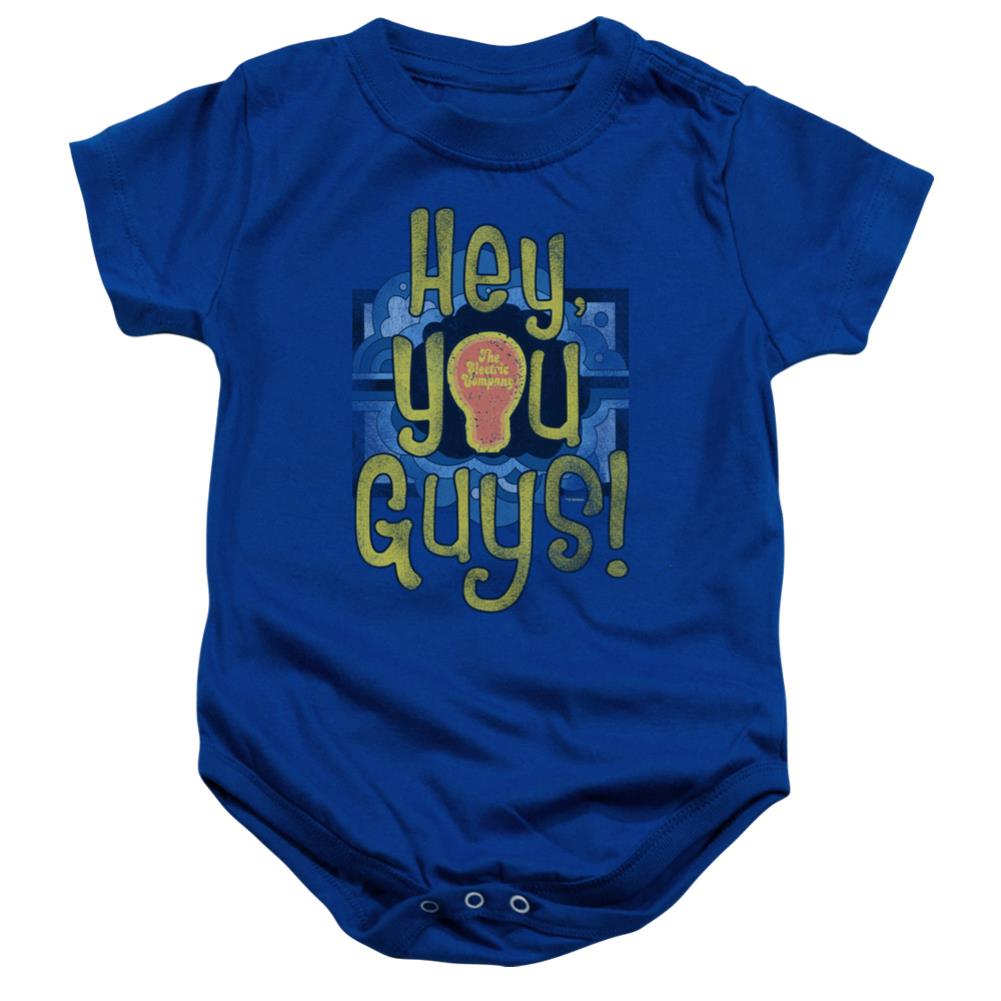 Electric Company Hey You Guys Infant's Cotton SS Snapsuit